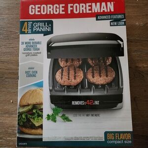 George Foreman Grill & Panini Press